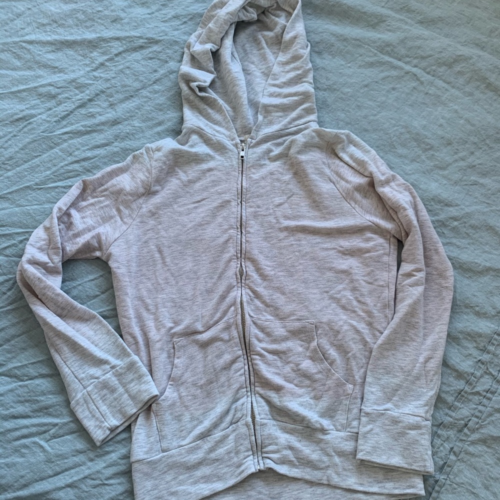 Monrow zip up hoodie